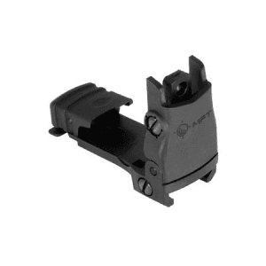 Mission First Tactical Flip Up Rear Sight Black AR-Platform Folding