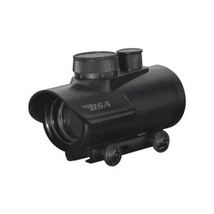 Bsa Optics Huntsman Matte Black 1x30mm 5 MOA Dual Illuminated Red Dot Reticle