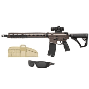Daniel Defense Ddm4 V7 5.56mm Tactical Package With Red Dot, Sunglasses And Rifle Case