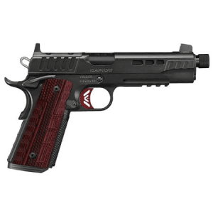 Kimber Rapide Heat 9mm Optic Ready Pistol with Black and Red G10 Grips