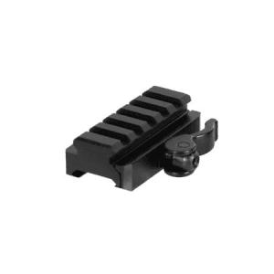 Leapers 5-Slot Qd Lever Mount Adapter And Riser - Medium Profile