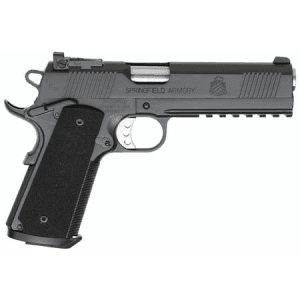 Springfield 1911 Trp Operator 45 Acp Black Armory Kote With Full-Length Integral Rail (Ca Compliant)