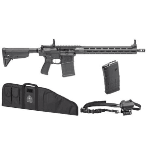 Springfield Saint Victor Black 308 Win Ar-10 Gear Up Rifle Package With Extra Mag, Vortex Optic