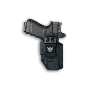 We The People Taurus GX4 Right Handed Red Dot Optic Cut Topographic Gray IWB Holster