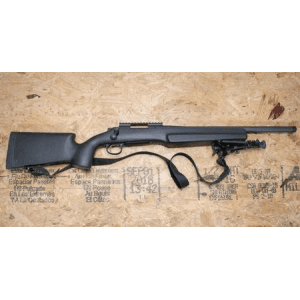 Remington 700 Aac-Sd 308 Win Police Trade-In Bolt-Action Tactical Rifle With Bipod, Threaded Barrel, And Scope Base