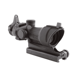 Trijicon Acog Black Hardcoat Anodized 4x32mm Illuminated Amber Crosshair .308/7.62 Bdc Reticle
