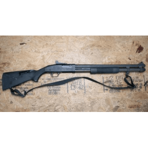 Mossberg M590a1 12-Gauge Police Trade-In Shotgun With Synthetic Stock, Sling, Ghost Ring Sight