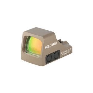 Holosun Hs407k X2 6 Moa Flat Dark Earth Open Reflex Optical Sight With Shake Awake