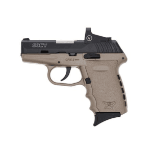 Sccy Cpx-2 Rdr 9mm Pistol W/ Crimson Trace Red-Dot Sight