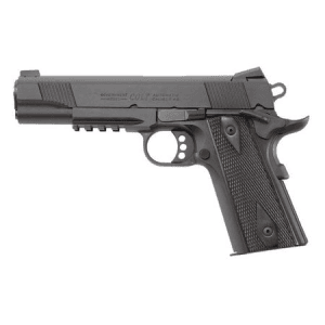 Colt Rail Gun Government Model 45 Auto Cerakote Black