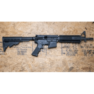 Rock River Arms Lar-15 5.56 Nato Police Trade-In Semi-Automatic Rifle With Quad Rail Handguard (Magazine Not Included)