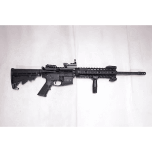 Smith & Wesson Mp-15 5.56mm Police Trade-In Rifle With Quad Rail