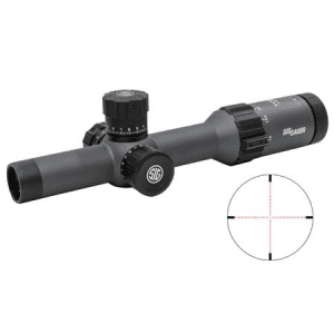 Sig Sauer Tango6 1-6x24mm Ffp Illuminated Mrad Reticle
