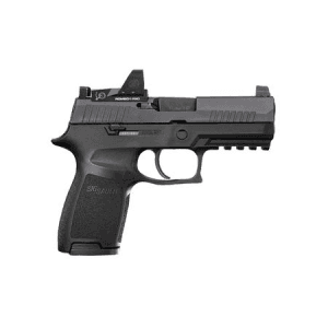Sig Sauer P320 Compact 9mm Striker-Fired Pistol With Romeo1 Pro 3 Moa Red Dot Sight