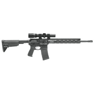 Springfield Saint 5.56mm Free Float Handguard Semi-Auto Rifle With Burris Scope And Mount