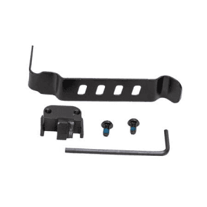 Amend2 Techna Clip Conceal Carry Gun Belt Clip Black Carbon Fiber Belt Mount for Smith and Wesson MP Shield 9/40 (Right Hand)