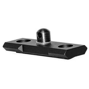 Grovtec Bipod Stud Mount M-LOK Black Steel 2.30"