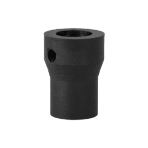 Grovtec Base-To-Stud Fixed Swivel Adaptor Quick Detach Black Aluminum