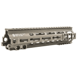 Geissele Super Modular Rail Mk4 9.30" M-Lok, Desert Dirt Aluminum For Ar Platform, Barrel Nut Included
