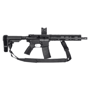 Alg Defense El Corto 5.56mm Semi-Automatic Ar-15 Pistol With Warner And Swasey 3 Moa Red Dot Sight