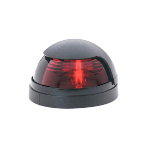 Attwood 5040 Series One Mile Sidelight - Red Deck Mount