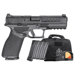 Springfield Echelon 9mm Pistol 2025 Gear Up Package With Crimson Trace Red Dot, Five Magazines, And Range Bag