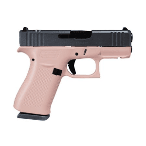Glock 43x Mos 9mm Optic Ready Semi-Auto Pistol With Peach Fuzz Finish
