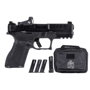 Springfield Echelon 4.0c 9mm Pistol With Red Dot Optic, 5 Magazines And Range Bag
