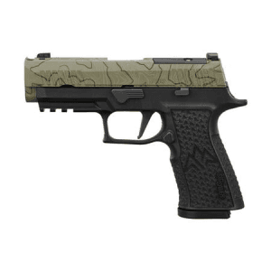 Sig Sauer P320-Xten Endure Carry Comp 10mm Optic Ready Pistol With Moss Green Cerakote Slide