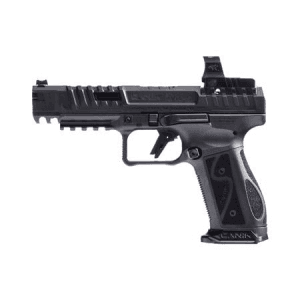 Canik Sfx Rival-S Dark Side 9mm Optic Ready Steel Frame Semi-Auto Pistol With Mo2