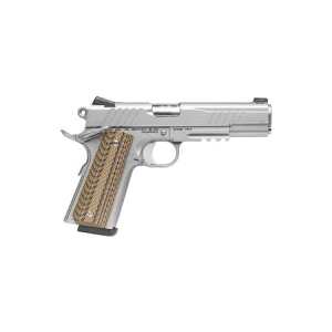 Savage 1911 Government 9mm Pistol With Stainless Finish And Rail