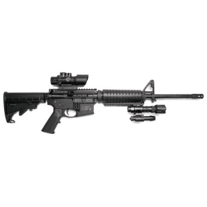 Smith & Wesson Mp-15 5.56mm Police Trade-In Rifle With Red Dot