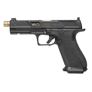 Shadow Systems Dr920 Elite 9mm Full-Size Optic Ready Striker-Fired Pistol With Bronze Spiral Fluted/Threaded Barrel