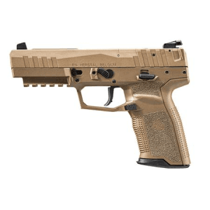 Fn Five-Seven 5.7x28mm Mrd Optic Ready Pistol With 4.8 Inch Barrel And Fde Finish