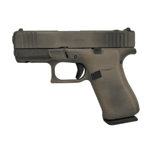 Glock 43x Mos 9mm Optic Ready Semi-Auto Pistol With Distressed Fde Finish