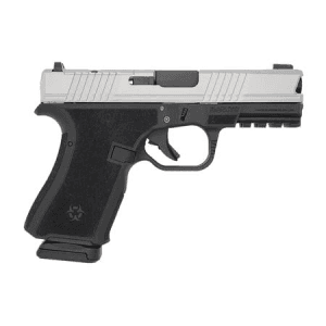 Black Rain Ordnance Frontline Compact Frame 9mm Luger Pistol with Optic Ready/Serrated Stainless Steel Slide