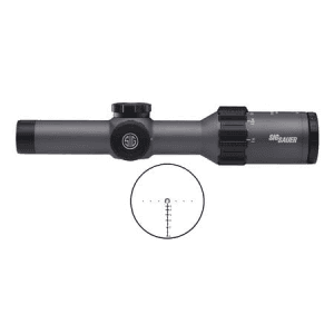 Sig Sauer Tango6 1-6x24mm Riflescope With Horseshoe Dot Reticle