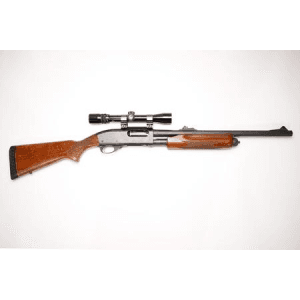 Remington 870 Magnum Special Purpose 12-Gauge Police Trade-In Pump-Action Shotgun W/ Scope