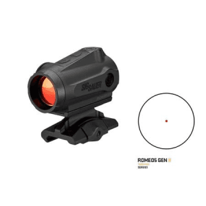 Sig Sauer Romeo5 Gen Ii Compact Red Dot Sight 1x20mm 1 Moa (Law Enforcement/Military Only)