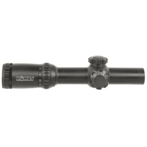 Konus Konus 7182 Konuspro M-30 Matte Black 1-6x24mm Dual Illumination Engraved Circle Dot Reticle