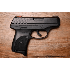 Ruger Lc9s 9mm Police Trade-In Pistol With Hiviz Fiber Optic Sights