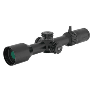 Swampfox Optics Kentucky Black 2-12x44mm 30mm Tube Sharpshooter Moa Reticle