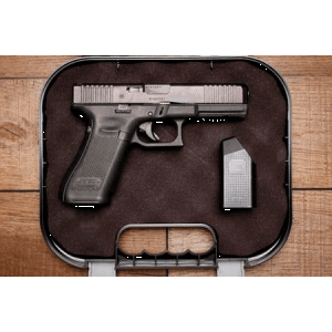 Glock 17 Gen 5 Mos 9mm Optic Ready Police Trade-In Pistols With Night Sights And Front Slide Serrations (Fair Condition)