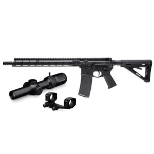 Daniel Defense Ddm4 V7 5.56mm Semi-Automatic Rifle With Vortex Strike Eagle 1-8x24 Scope And Pro Cantilever Mount