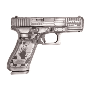 Glock 45 Gen5 Mos 9mm Optic Ready Pistol With P-51 Mustang Wwii Finish
