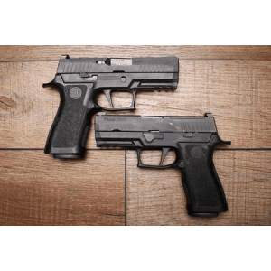 Sig Sauer P320 X Carry 9mm Optic Ready Police Trade-In Pistols With Night Sights (Fair Condition)