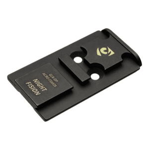Night Fision Precision Optic Plate For Glock Mos (19/17/47) To Acro P2 Footprint