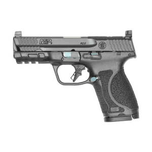 Smith & Wesson Mp9 M2.0 Compact 9mm Optic Ready Pistol With Turquoise Pvd Coated Barrel And Controls
