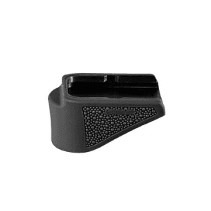 Hogue Overmolded Glock 26 Rubber Grip Extension Base Pad for 10 Round Magazines, Black