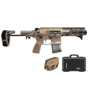 Maxim Defense Pdx 300 Blackout Ar-15 Pistol With Pelican 1525 Air Case And Vortex Amg Uh-1 Gen Ii Sight